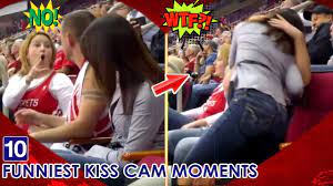 An embarrassing moment on the kiss cam. 10 Funniest Kiss Cam Moments Special Video Top Tv Youtube