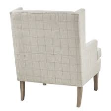 Martha Stewart Decker Wingback Chair Reviews Blue And White Living Room High Back Accent Chairs Modern Lounge Chairs