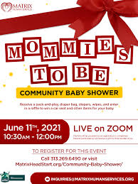 Another name for a baby shower. Community Baby Shower Matrix Human Services