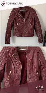 Ci Sono By Cavalini Faux Leather Jacket Faux Leather Jackets Leather Jacket Jackets