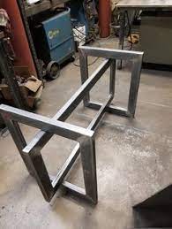 The most common combination is an aged wood tabletop with sleek, metal legs, or supports. 49 Best Iron Table Legs Ideas In 2021 Table Legs Metal Furniture Steel Furniture