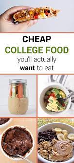 Some Would Argue That There Is Nothing Worse Than Flavorless Disposable Cheap College Food After All Colle College Meals Easy College Meals Student Recipes