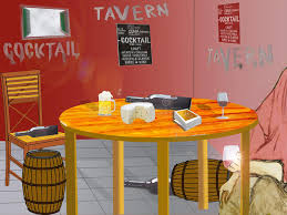 Its bar height accommodates a small crowd… Tavern Table Stock Illustrations 772 Tavern Table Stock Illustrations Vectors Clipart Dreamstime