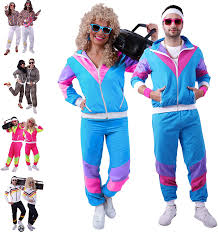 Enjoy free shipping on orders over $99+! Amazon Com 80s 90s Shell Suit Party Dress Costume Retro Tracksuit 90s Hip Hop Costumes 80s Costumes For Men Windbreaker And Pants Clothing