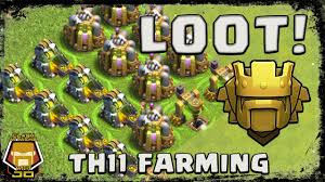 th 11 massive loot in titan league farming guide clash