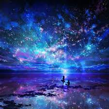 Pin By Mendesxlia On Wallpapers Anime Scenery Fantasy Landscape Galaxy Art