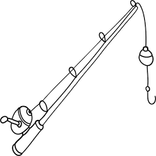 Image Result For Fishing Rod Clipart Black And White Clipart Black And White Clip Art Black And White