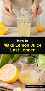 How Long Does Lemon Juice Last