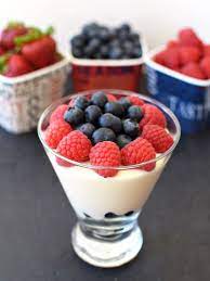 Healthy Yogurt Mousse Dairy Free Dessert Recipe Recipe Yogurt Dessert Recipes Healthy Healthy Dessert Recipes Dairy Free Recipes Dessert