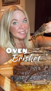 Slow oven roasted brisket😍 This was a 3 1/2 pound brisket. I did roast low  and slow. If you have a larger brisket, you will want to up your roasting  time. I thoroughly coated my brisket