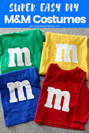 Fun Easy To Make Diy M M Costumes Inspired By The Classic M M Candies Fun Idea For Last M M Costume Diy Halloween Costumes Easy Original Halloween Costumes