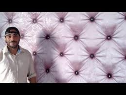 ديكور التنجيد تنجيد الكشمير القطيفه Cashmere Upholstery Decor Youtube 3d Wall Painting Wall Painting Wall Tiles Design