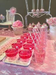 Pin By Chaundell M On Baby Shower Pink Baby Shower Barbie Birthday Party Bday Party Kids