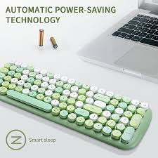 Damit ihnen zu hause die produktwahl etwas leichter fällt, haben wir korg auch noch das beste aller produkte ausgewählt, das unter allen. Wireless Keyboard Retro Round Keycap Bt 5 1 Mint Green For Windows Android Ios Ebay
