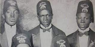 Black Shriners Wearing Fez Moorish American Moorish Science Moors History