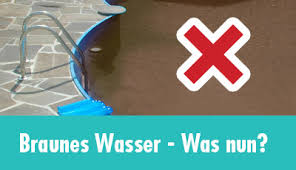 Wir haben jetzt dauerhaft glasklares wasser im pool und der horror vor der nächsten aufbereitung ist es macht nun richtig spaß zu sehen wie das wasser erst braun wird und es dann mit meinem diese stoffe sind oft im brunnenwasser enthalten. Braunes Poolwasser Was Muss Ich Tun