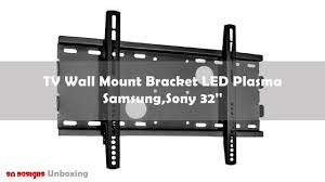 Grab your partner again, as this can be tricky to do. Tv Wall Mount Bracket Led Plasma For Samsung Sony 32 Youtube