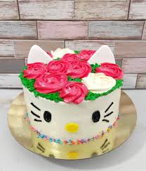 Fondant covered/decorated with fondant american flag, silver dragee chain with fondant tag, army boots are rkt covered in fondant. Simple Soft Icing Hello Kitty Little Liam S Patisserie Facebook