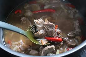 Resep rendang daging kerbau enak empuk special menu lebaran !?cara mudah masak daging kerbau. Singgang Daging Kelantan Azie Kitchen