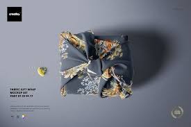 Fabric Gift Wrap Mockup Set 01 Ffv10 Fabric Gift Wrap Fabric Gifts Fabric Hand Fan