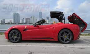 Pin On Ferrari California Rental Miami
