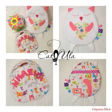 raduzhnaya koshka belaya nemnozhko koshki razvivayushie igrushki igrushki