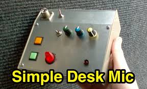 The second uses a west mountain radio rig runner which offers ease of construction and a cleaner appearance. A Simple Diy Desk Microphone Resource Detail The Dxzone Com