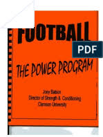 Increase weight after 2 weeks monday (speed day) june 29 july 6 july 13 july 20 1. Alabama Football Workout Recreation Weight Training
