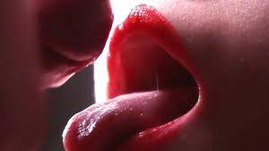 Close-up pussy fuck fetish. Cum on red lips in lipstick. Slow motion -  XVIDEOS.COM