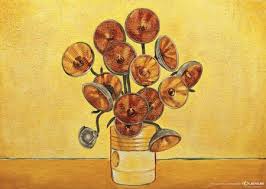 Lexus Vangogh Art Parody Illustration Popular Paintings