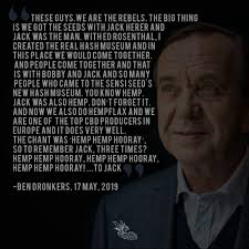 Ben Dronkers: Remembers Jack Herer At The Jack Herer Cup