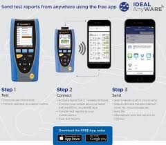 Rf signal detection to detect. Ideal Anyware App View Send Data Cable Network Test Reports