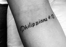 In diesem artikel finden sie die besten kreuz tattoo ideen an einer stelle! 40 Philippians 4 13 Tattoo Designs For Men Bible Verse Ideas