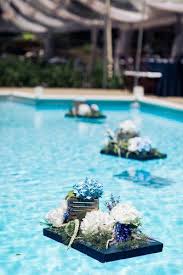 21 Wedding Pool Party Decoration Ideas For Your Backyard Wedding