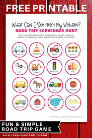 Hard road trip scavenger hunt printable. Road Trip Scavenger Hunt Free Printable Lists For Kids Fun Loving Families