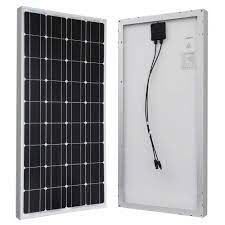 12 volt solar panels for camping. 100 Watt Solar Panel Great For 12 Volt Battery Charging Rv Camping Off Grid Zonnepanelen Kampeertips Zonne Energie