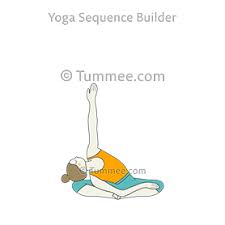 Revolved Bound Angle Pose Side Stretch Yoga Parivrtta Baddha Konasana Side Stretch Yoga Sequences Benefits Variations And Sanskrit Pronunciation Tumme Yoga Sequences Gentle Yoga Yoga