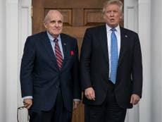 This clever bit of misdirection to led us to believe our time on tegridy farms could adding in rudy giuliani, a comically inept treasonous pig, to the mix was a nice touch, too. Bizarre Video Of Rudy Giuliani Dressed In Drag While Being Seduced By Donald Trump Resurfaces The Independent The Independent