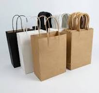 Eco-Friendly High Quality OEM Custom Paper Bag Full Color Printing Paper  Bags Kraft Colour