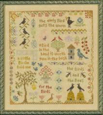 Cross stitch patterns by stoney creek for summertime. Elizabeth S Designs Antique Bird Sampler Cross Stitch Pattern 123stitch