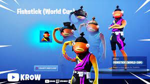 As part of the 2019 world cup finals, fortnite will release an exclusive skin and a skin style for fishstick! Can You Unlock Fishsticks World Cup Skin If You Buy Him From The Item Shop On July 25 Rare Style Youtube