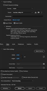 You can click the export box at the bottom and the export will begin in adobe. Multi Media Export For Youtube Quality Adobe Support Community 9648751