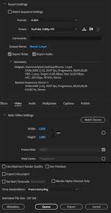 This video will walk you through the export settings in adobe premiere pro and you will learn which settings are best for high quality 1080p hd video. Multi Media Export For Youtube Quality Adobe Support Community 9648751