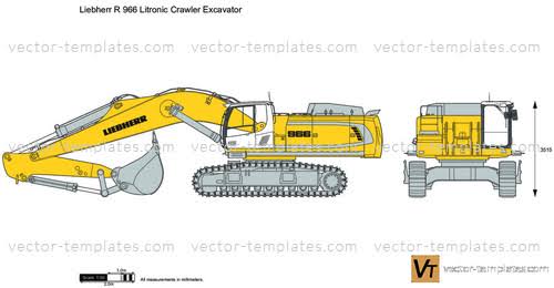Liebherr R966 Litronic Excavator