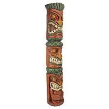 Aloha Hawaii Tiki Moai Haku Pani Statue Tiki Statues Tiki Statue