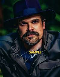DAVID HARBOUR #2 REPRINT PHOTO 8X10 SIGNED AUTOGRAPHED CHRISTMAS MAN CAVE  GIFT