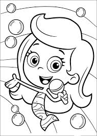 Bubble Guppies Para Colorear