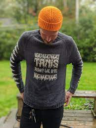 Little sample of some mad knitting skills. Badass Knitter Tanis Fiber Arts