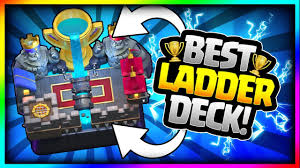 Hey guys it's spooky town arena deck 2019 and spooky town arena is new arena in clash royale and in this spooky town arena deck 2019 post we will give you some cool decks which will. Best Ladder Deck For Trophies Highest Win Arena 12 Legendary Arena Clash Royale Youtube