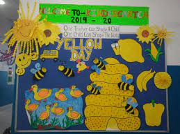 Neutral colors to brighten your living room. Pin By Akila Kumar On Yellow Day Bulletin Board Shapes Yellow Children
